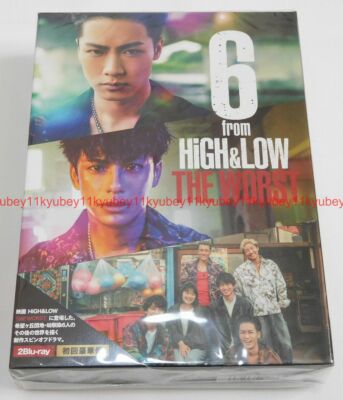 New 6 from HiGH&LOW THE WORST First Limited Edition 2 Blu-ray Photobook Japan