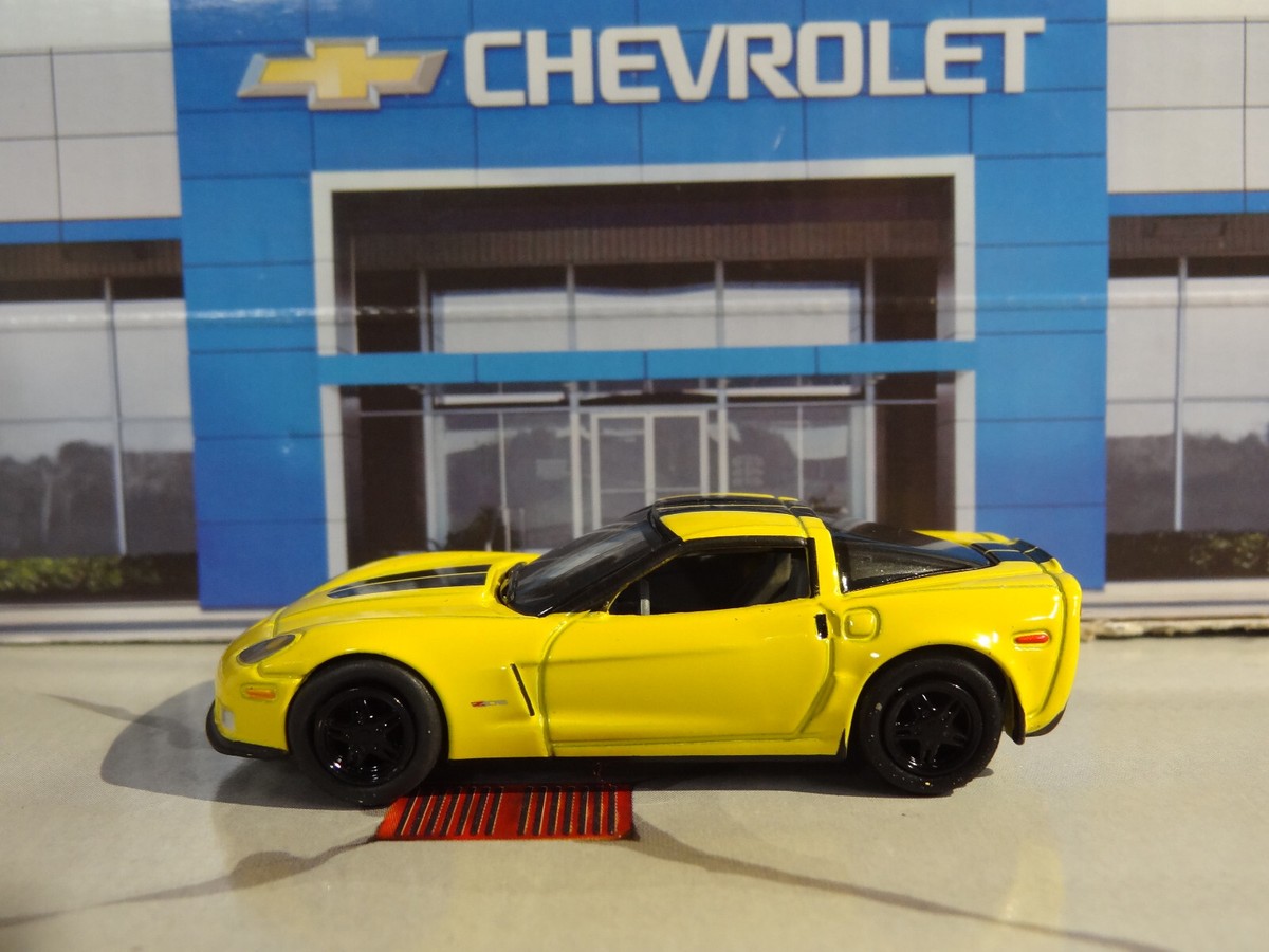 6th GEN 2005-13 CHEVY C6 CORVETTE Z06 COUPE 1/64 SCALE DIECAST