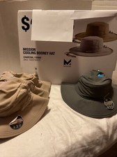 MISSION Cooling Booney Hat UPF 50, 3 Wide Brim New KHAKI