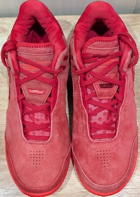 NEW Men's Size 12 Nike Zoom LeBron NXXT Gen AMPD Red Basketball Shoes FJ1566-600