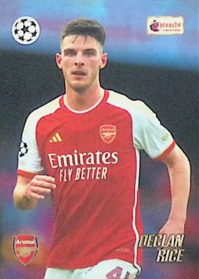 2023/24 Topps Merlin Heritage UCC Arsenal FC Declan Rice
