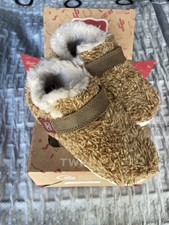 Twisted X Golden Shag Bomber Driving Moc Loafer Infant Toddler Size 8M