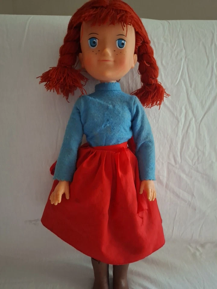 Bambola VINTAGE ANNA DAI CAPELLI ROSSI FURGA  - Immagine 2 di 4