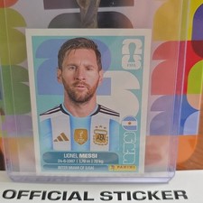 2026 Panini FIFA World Cup Stickers ARG 17 Lionel Messi