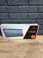 NEW Open Box RedDragon Garen  Pro WIRELESS Keyboard RGB
