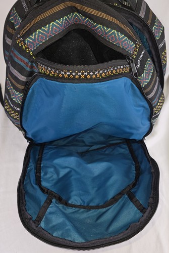 Dakine Frankie 26L Backpack Dakota Tribal Laptop Tablet School 5 Compartment Zip - 第 7/11 張圖片