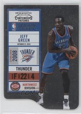 2010-11 Playoff Contenders Patches Silver Die-Cut 57/299 Jeff Green #28 0m0