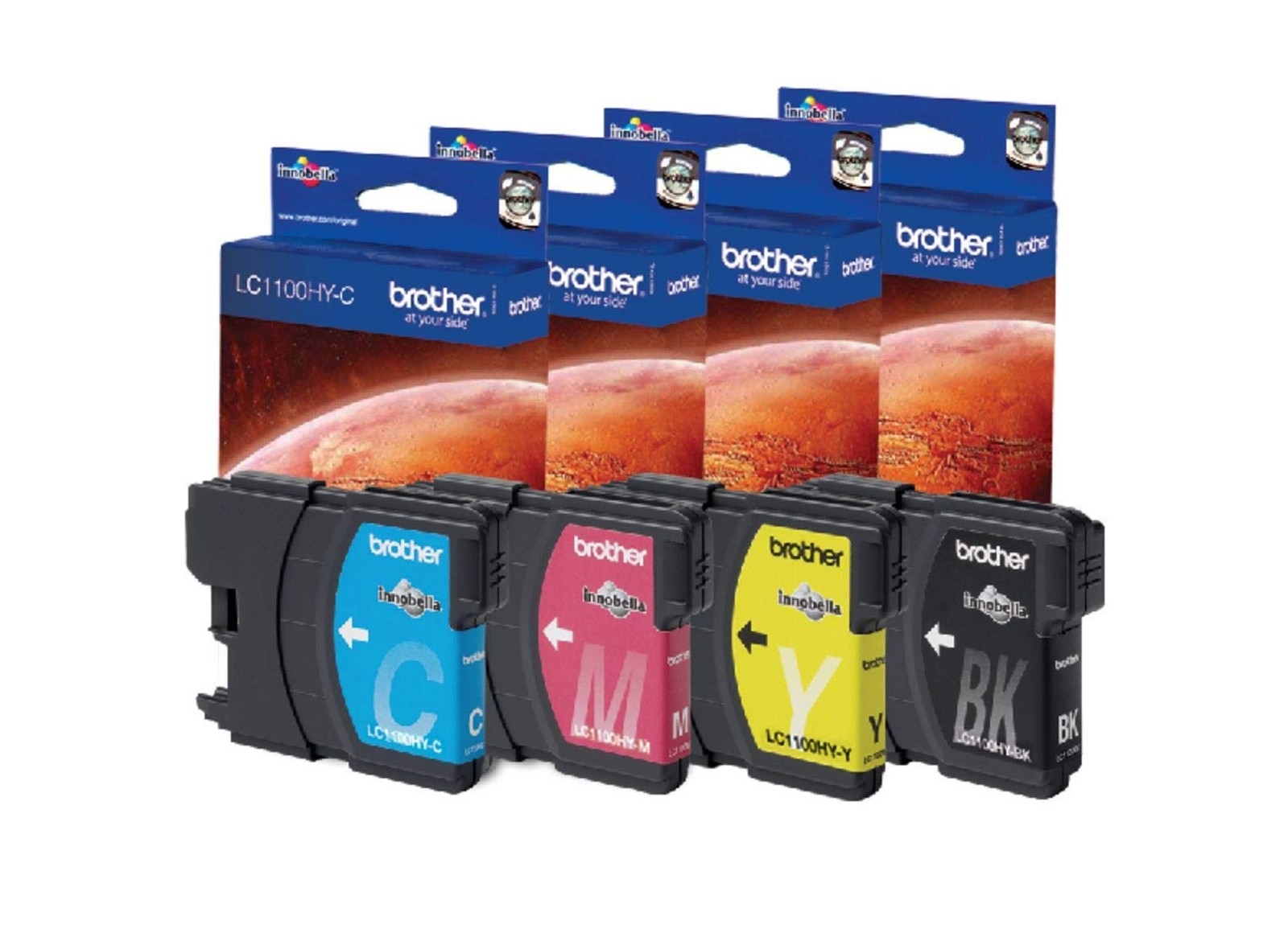 Brother LC-1100HYBKLC-1100HYCLC-1100HYMLC-1100HYY Inkjet Cartridge BlackCya 18190₽