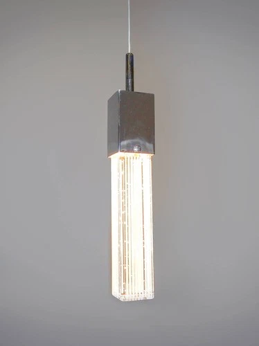 ET2 Fizz III 4 3/4"W Polished Chrome LED Mini Pendant Light - Picture 4 of 9