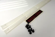 SIMS RARE OLD SCHOOL WHITE Skateboard RAILS Vintage 14 1/2” NEW