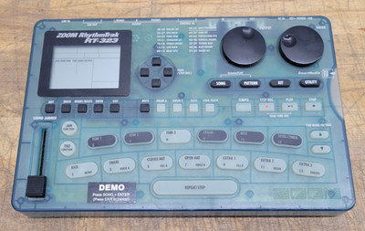 Zoom RhythmTrak RT-323 Drum Machine, Unit Only, No Power Cord - USED