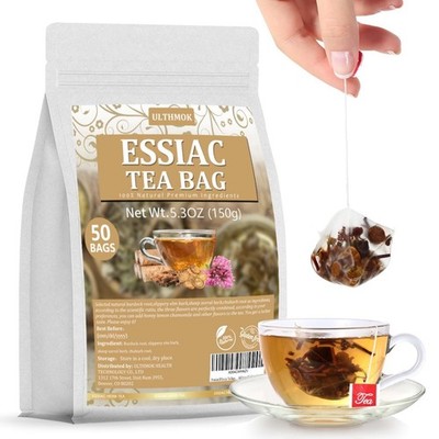 Essiac Tea Bags 50 Count Wellness Blend Natural Ingredients Caffeine Free