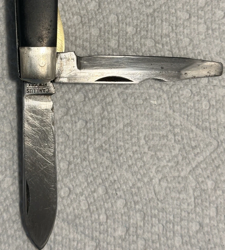 VINTAGE CAMILLUS Electricians Knife USA Solid Knife - Image 2 of 4