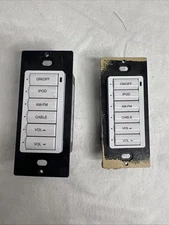 2 Crestron prodigy p-cbd-ad Audio Control Keypad White - Wired