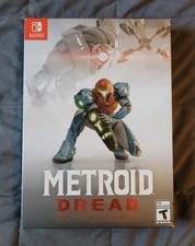 Box Only Metroid Dread Special Collector's Edition Box Nintendo Switch USA