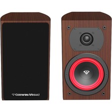 Cerwin Vega LA Series 6.5 2-Way Bookshelf Speakers Pair - LA165E Expresso