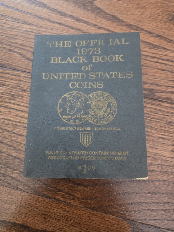The Official 1973 Black Book of United States Coins Vintage ORIGINALLY $1.00