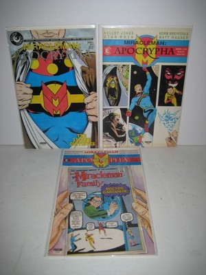 MIRACLEMAN: APOCRYPHA (1991) Complete Set Of #1-3 Eclipse