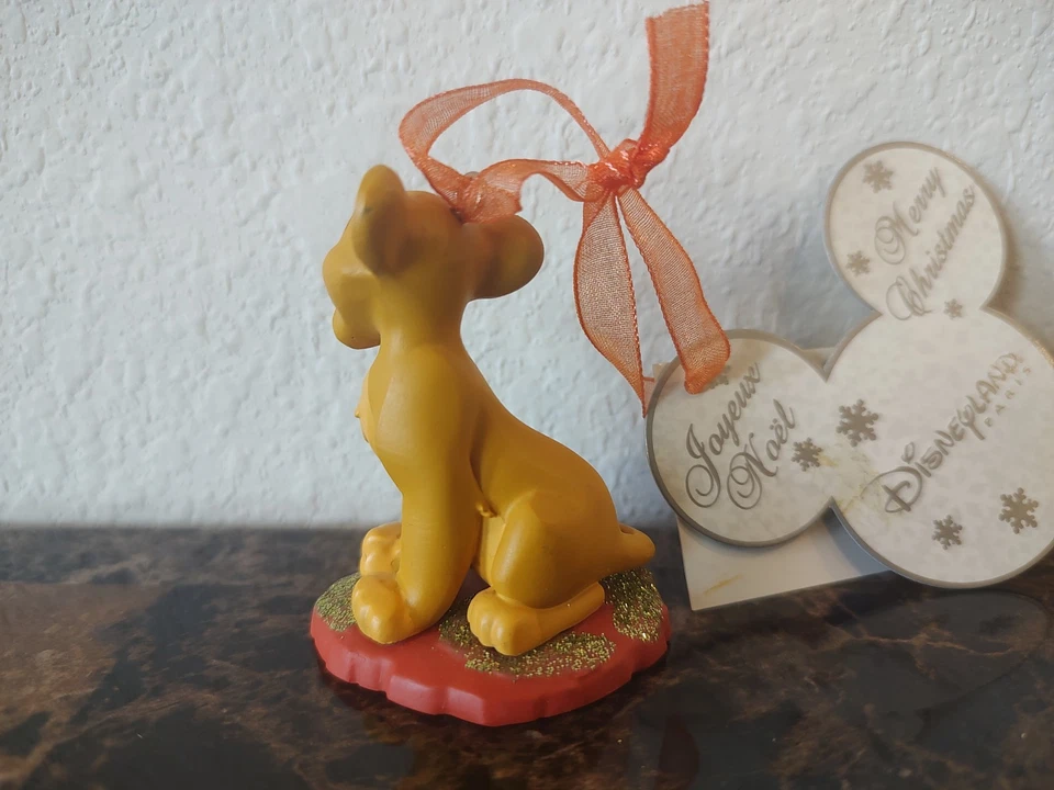 Disneyland París Simba Adorno de Navidad El Rey León Foto 3 de 4