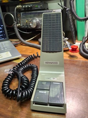 Up for Sale is a Kenwood KMC-9C Desktop Microphone w/8 Pin RJ-45 Modular Plug