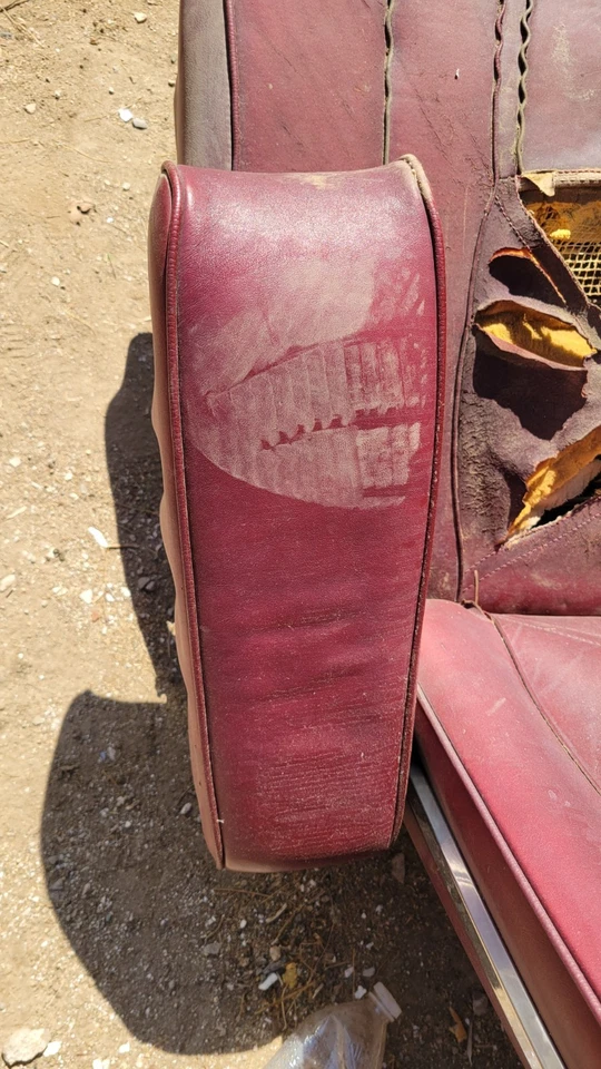 Lincoln Continental Mark III 1971 asiento eléctrico lateral/derecho del pasajero Foto 2 de 4