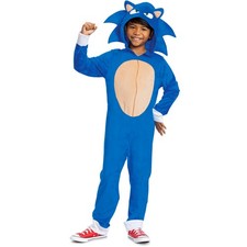 Disguise Licensed Sonic Movie Classic Jumpsuit Child Boys Costume Cartoon 124749
