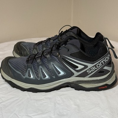 Salomon X Ultra 3 GTX 406646  Mesh Quicklace US Gray Women s Size 9 EU 41 1/3