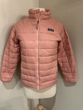Patagonia Down Sweater Puffer Coat Jacket Youth Kids Size Large 12 Pink 68245