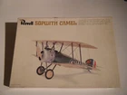 USED VINTAGE CLASSIC 1965 REVELL 1/28sc WW I RAF SOPWITH CAMEL Bi-Plane Fighter