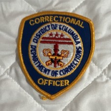 District of Columbia Police Correctional Officer Patch
