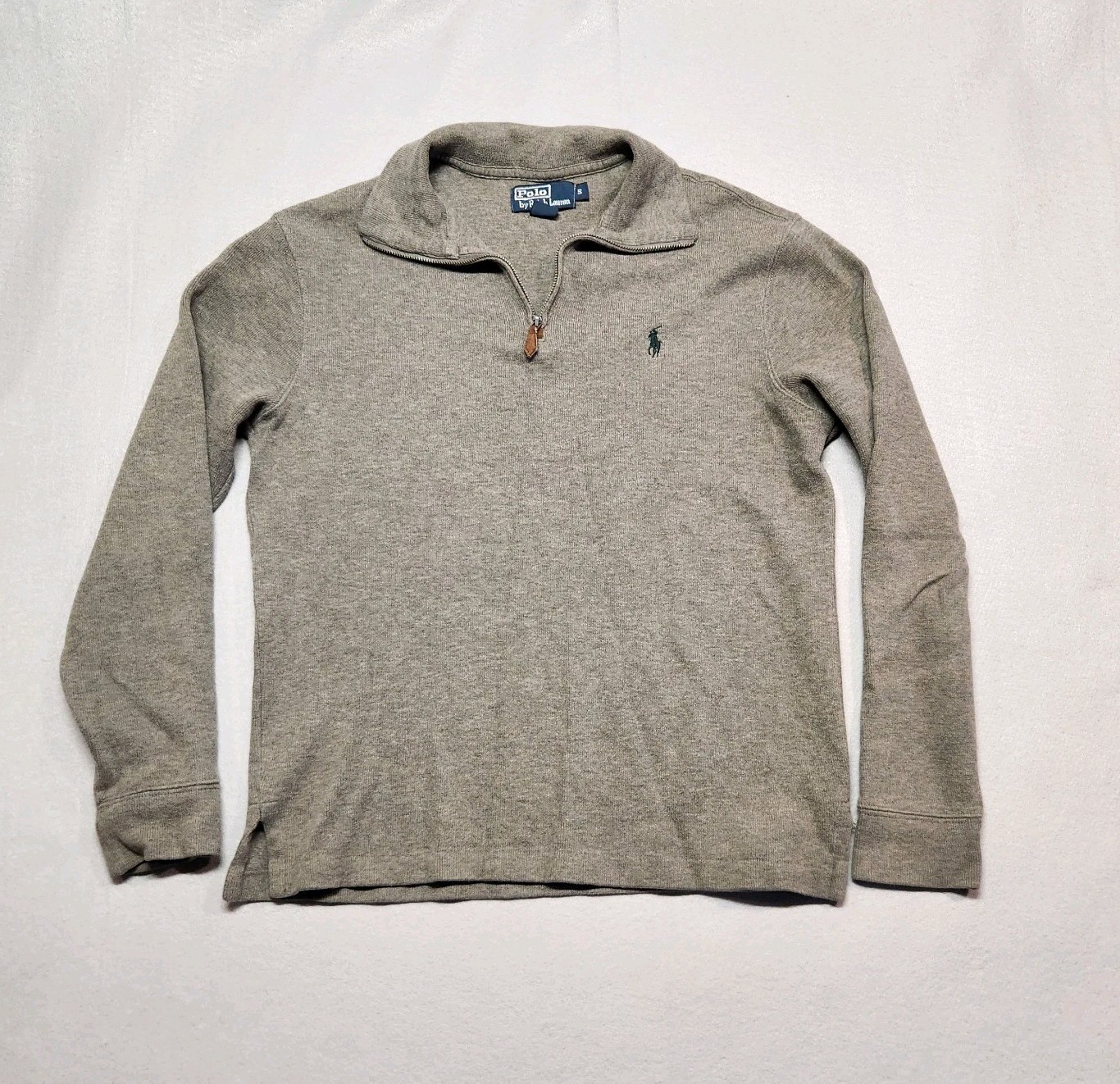 Polo Ralph Lauren Quarter Zip Women's Small Gray