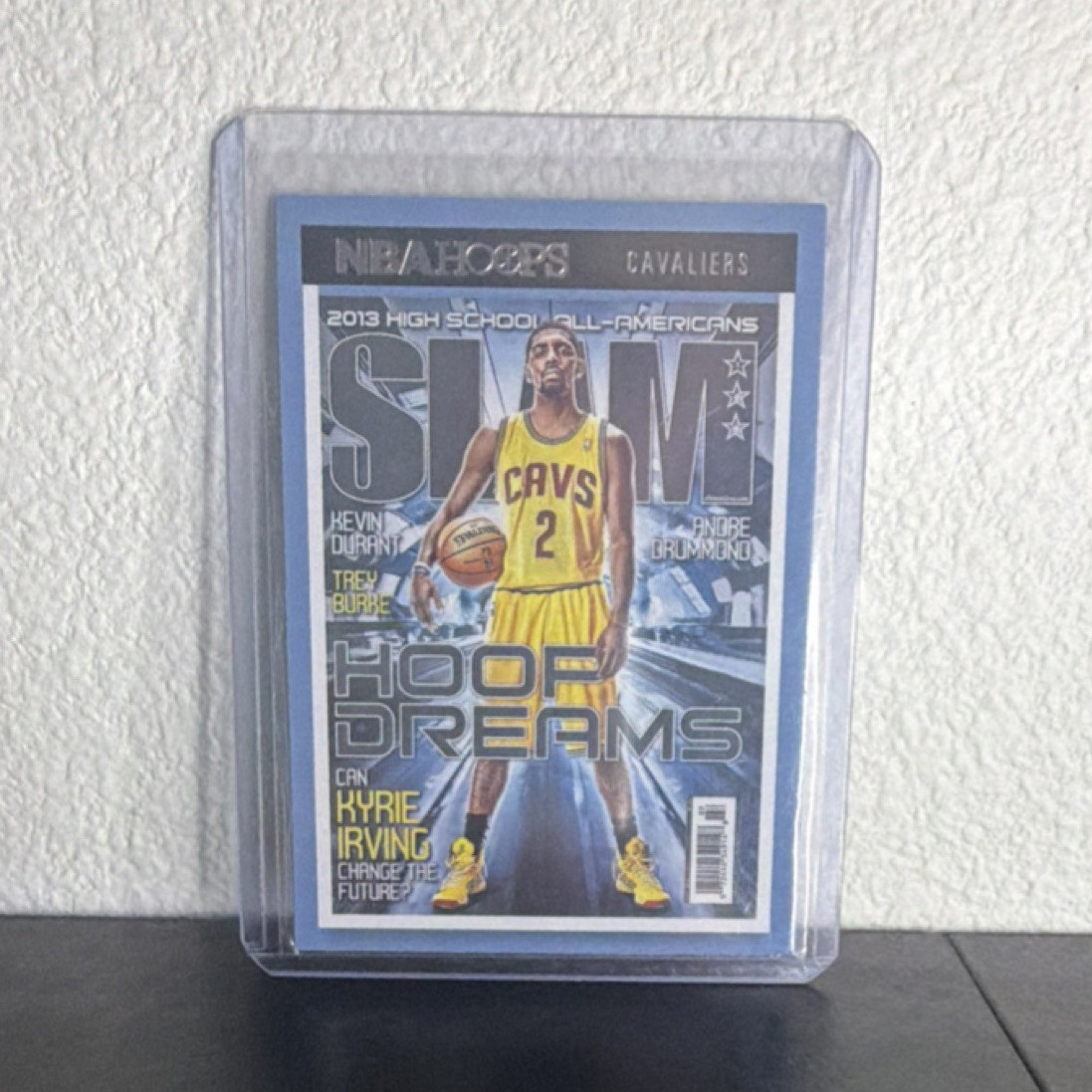 Panini 2021-22 NBA Hoops SLAM Insert #169 Kyrie Irving Cavaliers Basketball