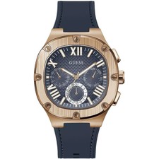 Guess GW0571G2 Men Headline Navy Rose Gold Watch
