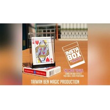Insta Box Trick by Taiwan Ben – Visual Card in Box Close-Up Magic Illusion