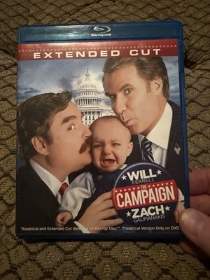 The Campaign (Extended Cut) [Blu-ray] - DVD -  Very Good - Will Ferrell,Zach Gal