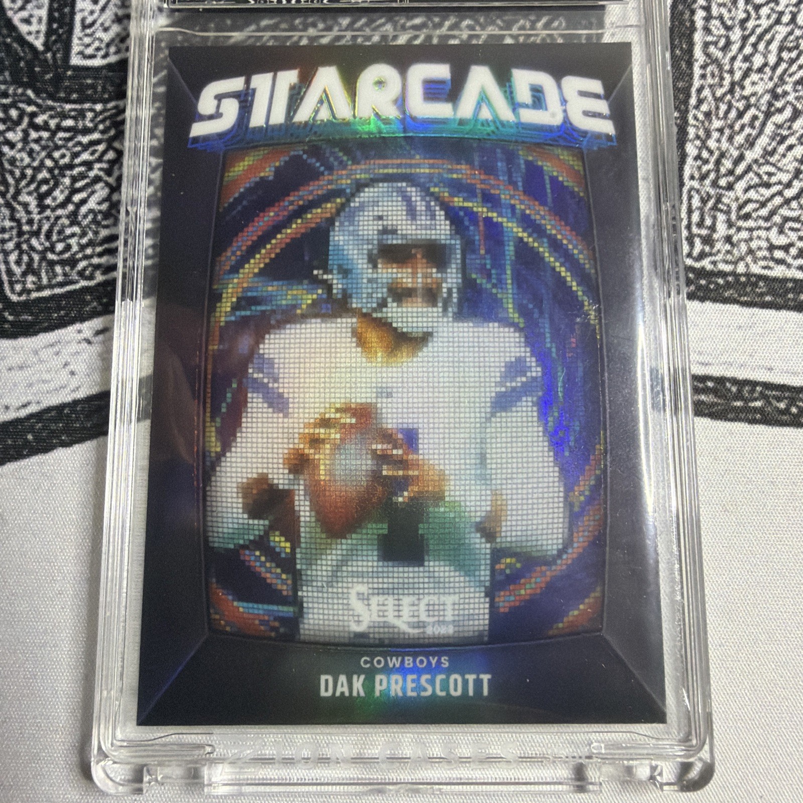 Dak Prescott 2022 Panini Select Starcade #STAR-8 Dallas Cowboys CASE HIT