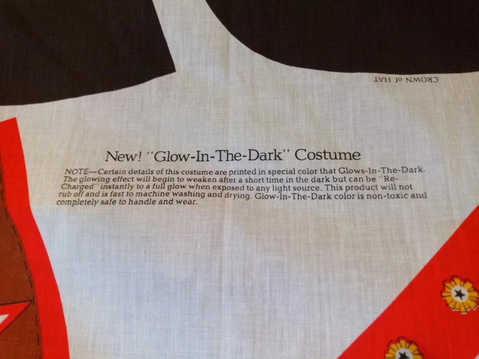 Cranston Print Cowboy/Cowgirl Costume Panel W/vest & Hobby Horse - Image 2 of 4