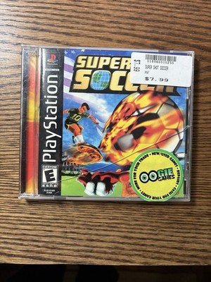 Super Shot Soccer (Sony PlayStation 1, 2002) CIB Tested Tecmo