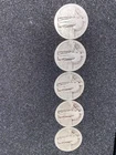 5 Dateless Standing Liberty Quarters 90% Silver Junk Silver Lot