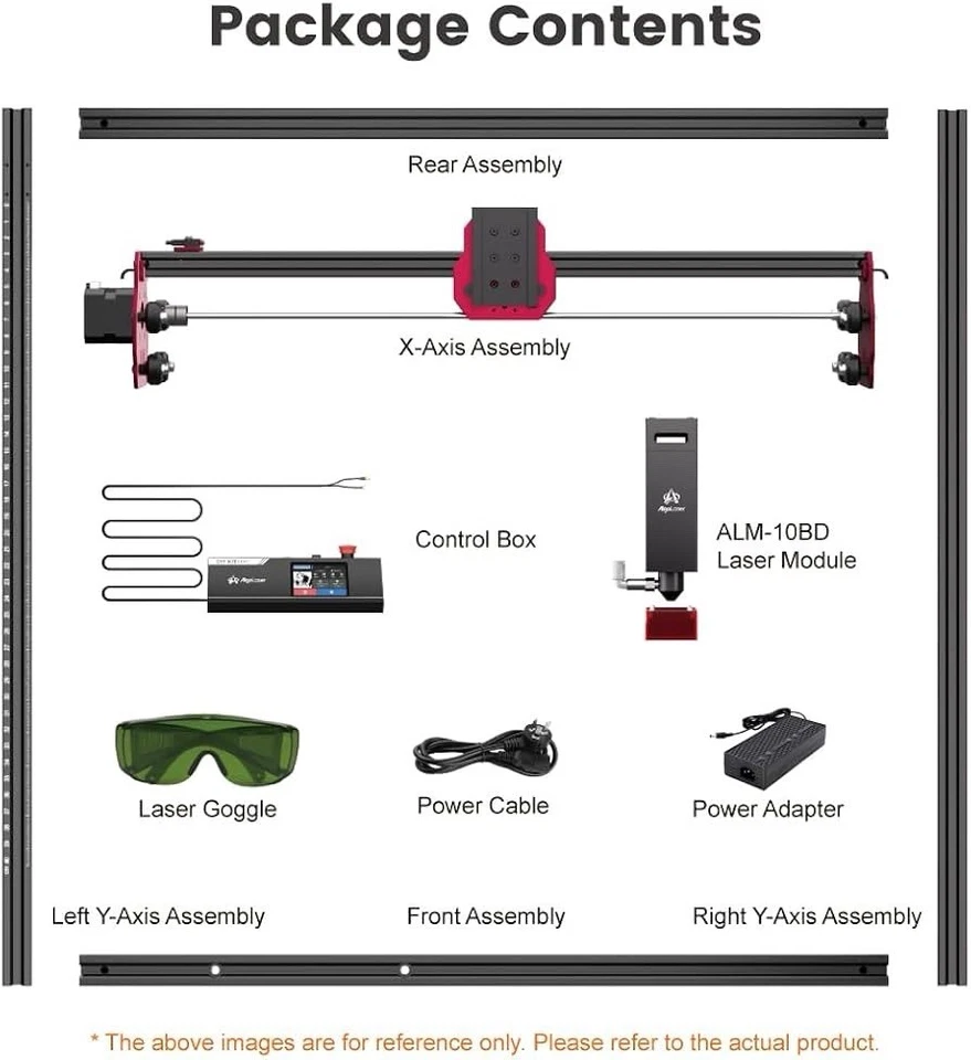 AlgoLaser DIY KIT Mini Laser Engraver, 10wOutput Power Laser Cutting Engravin... - Image 3 of 4