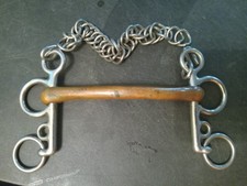 new loose cheek Pelham bit 5 in copper mullen mouth stainless 