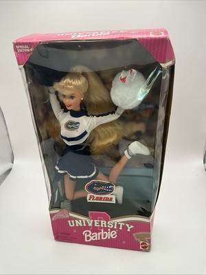 Barbie Doll University of Florida Cheerleader 1996 Mattel, #17700 NRFB