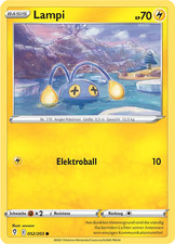 Lampi / Pokémon Karte / Deutsch / Drachenwandel / 052/203 / EVS 052 / Nonholo