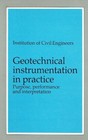 P.A.F. u.a. (Hrsg.) Ferguson Geotechnical Instrumentation in practice ; Purpos