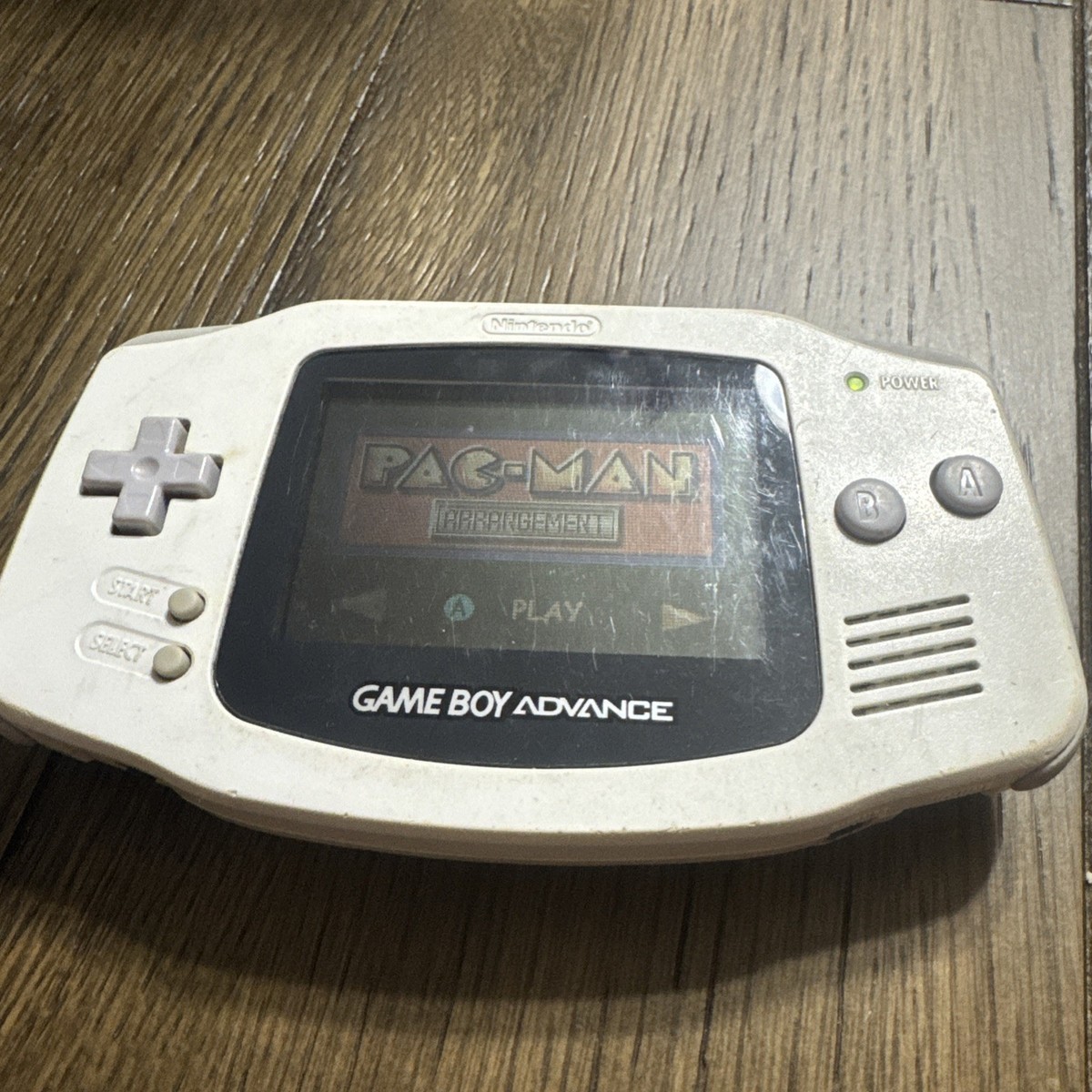 その他 AGB-001 + G Generation Advance Nintendo Game Boy Advance AGB-001 White Handheld System. Read