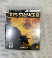 Resistance 2 PS3 Manual Included M Mature NTSC-U/C Shooter Sony