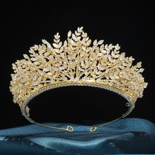 Wedding Bridal CZ Crystal Tiara
