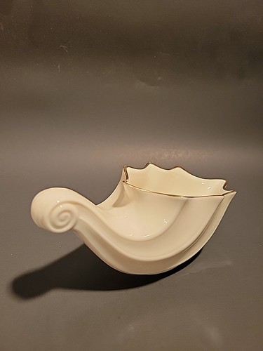 Lenox Cornucopia L31 con bordo dorato - come nuovo - Foto 3 di 5