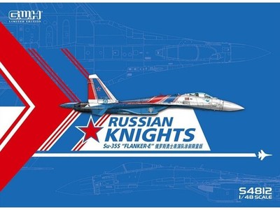 Great Wall Hobby - Su-35S Russian Knights Flanker-E, 1/48, S4812