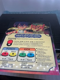 Neo Geo MVS Kabuki Klash EXC Condition Match serial 100% Original